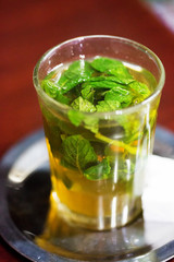 Moroccan mint tea 