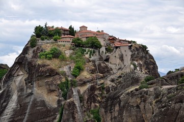 Fototapeta na wymiar Old monastery in Meteora