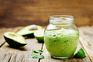 Greek yogurt avocado cilantro lime dressing