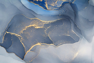  Abstract colorful background, wallpaper. Mixing acrylic paints. Modern art. Marble texture. Alcohol ink colors  translucent