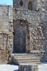 Old arch in besalu