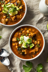 Homemade Mexican Pozole Soup