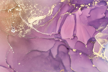 Abstract colorful background, wallpaper. Mixing acrylic paints. Modern art. Marble texture. Alcohol ink colors  translucent