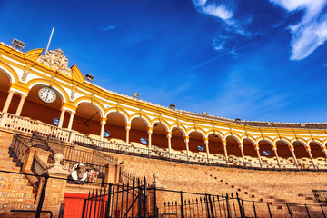 Arenas of the Maestranza of Seville, Andalusia, Spain