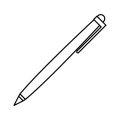 pen ink isolated icon