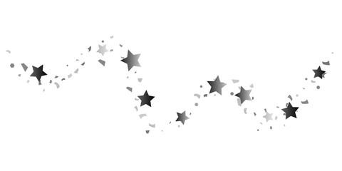 
Silver glitter confetti