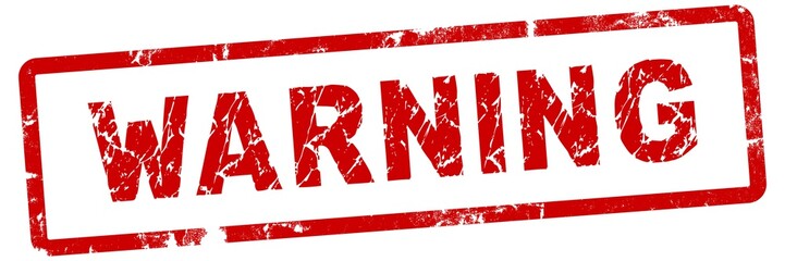 nlsb109 NewLongStampBanner nlsb - english text - warning: stamp / simple / red / template - aspect ratio 3:1 - 3to1 xxl e7410