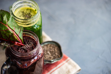 Organic food concept