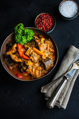 Georgian cuisine concept