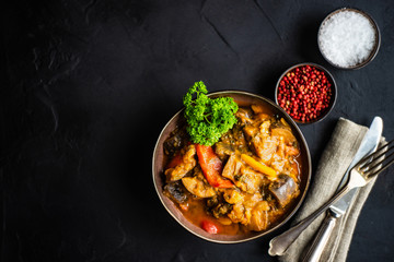 Georgian cuisine concept