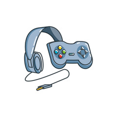 headphone device with control game