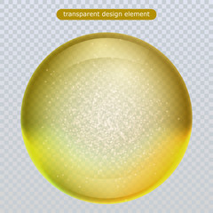 Water rain drop isolated on transparent background. Vector clear dew, water bubble or glass surface ball for your design. Vector ilustration. Eps10