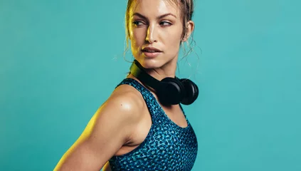 Foto op Plexiglas Fitness woman in sportswear © Jacob Lund