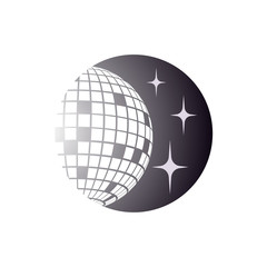 Disco ball Vector icon Disco ball Vector icon Disco ball Vector icon