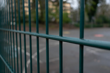 Playground fence slats