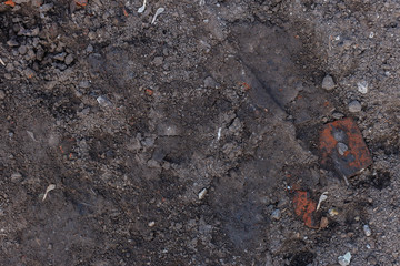 loose earth texture
