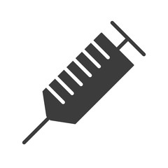 Injection vector icon in modern flat style isolated. Injection can support is good for your web design.