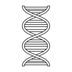 dna molecule science icon