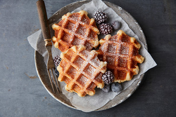 Sugar waffles