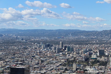 Fototapeta na wymiar Panorama of Los Angeles