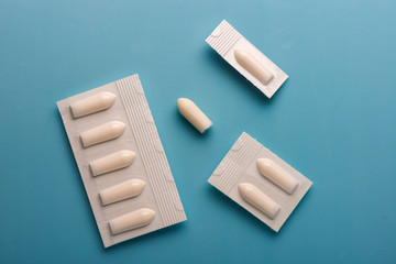 rectal suppositories. candles for hemorrhoids.