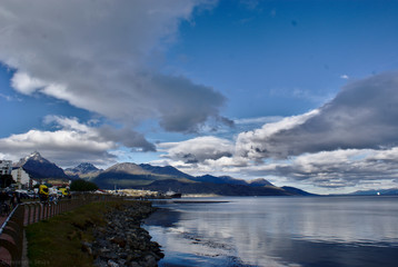 Canal de Beagle en Ushuaia 