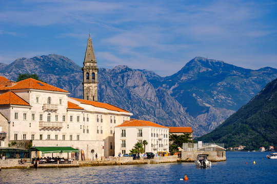 Montenegro, Perast, Bay of Kotor, Sveti Nikola Church