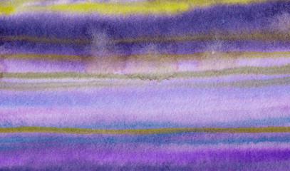 Abstract watercolor background. Hand painted illustration. Watercolor texture on paper close up.