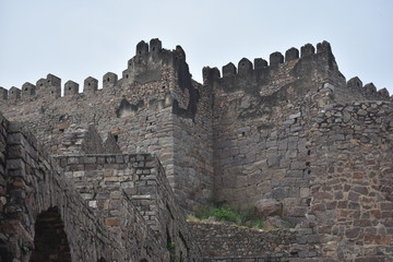 GOLKONDA FORT HYDERABAD TELANGANA INDIA