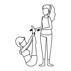 group of women practicing yoga position