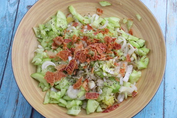 Salade de concombres