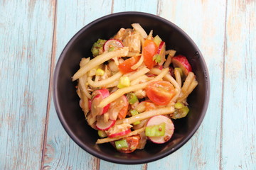 Salade croquante