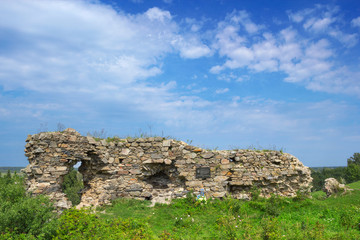 Ruins of the castle in Gubkiv