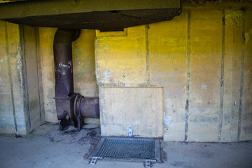 Azeville battery bunker. Normadia, France. German defensive location in the Second World War