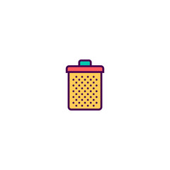 Gerbage icon design. Essential icon vector design