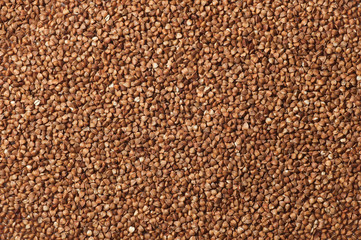 Buckwheat texture background premium buckwheat groats