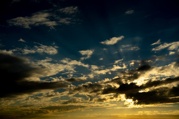 Fototapeta premium 夕焼け空