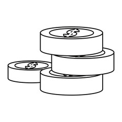 coins stacked money currency