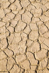 texture of dry chunks earch soil