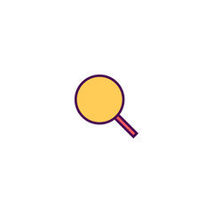 Search icon design. Essential icon vector design