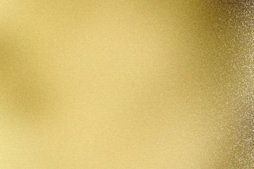 Abstract texture background, polished gold metallic wall