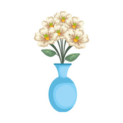 vase with flowers icon