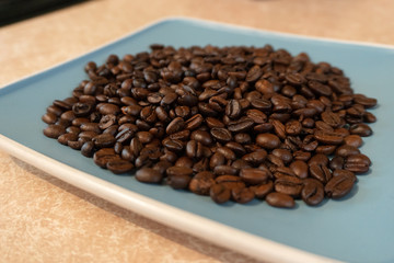 Grains of coffee