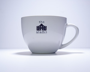 The Alamo on White
