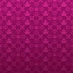 Purple background Wallpaper in Royal style