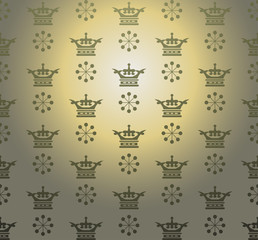 Royal background vector  