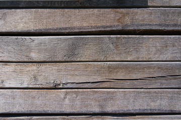 Wooden texture background. Old dark  weathered wooden wall
