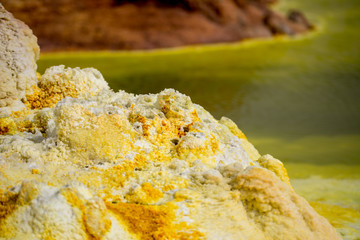 Dallol y Danakil in Ethiopian