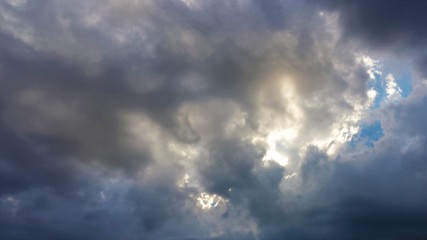 Obraz premium blue sky with clouds