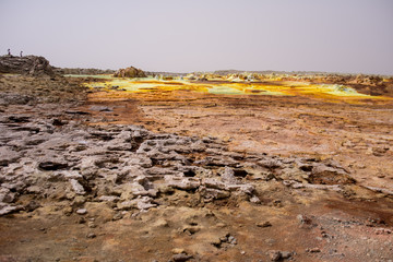 Landscape in Danakil